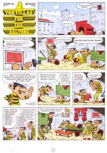 René Goscinny: Tortillas for the Daltons (2008, Cinebook)