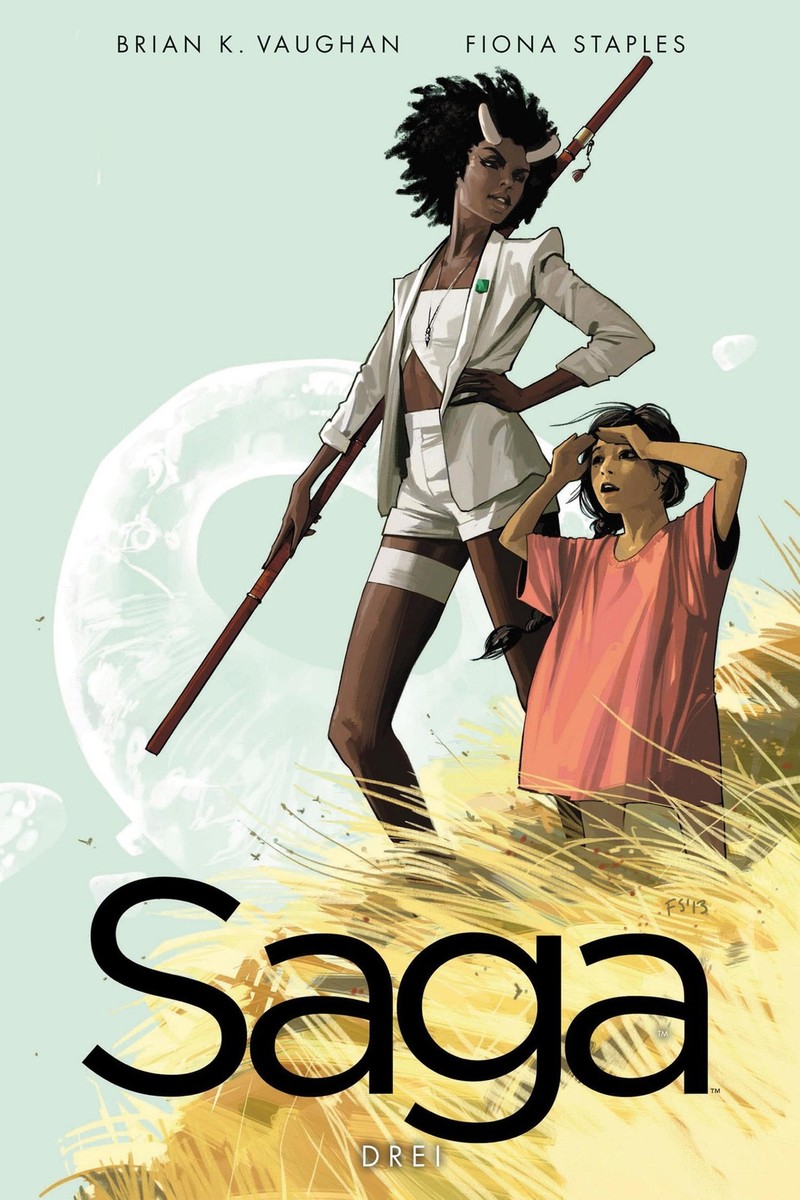 Brian K. Vaughan, Fiona Staples: Saga (GraphicNovel, Deutsch language, 2014, Cross Cult)