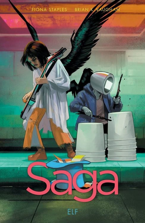 Brian K Vaughan, Fiona Staples: Saga (GraphicNovel, Deutsch language, Cross Cult)