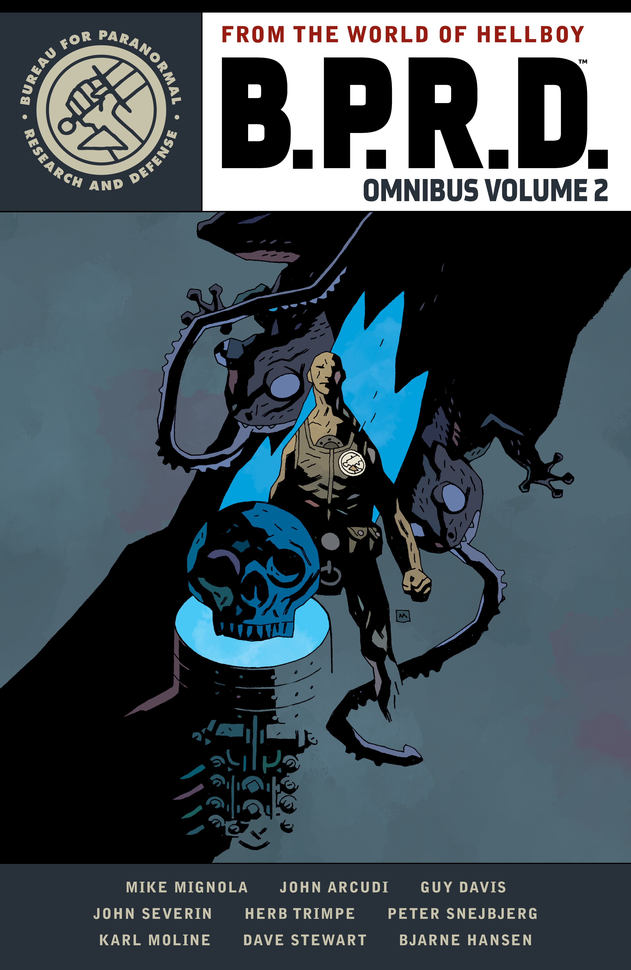 John Arcudi, John Severin, Dave Stewart, Guy Davis, Herb Trimpe, Peter Snejbjerg, Karl Moline, Bjarne Hansen, Mike Mignola: B.P.R.D. Omnibus Volume 2 (GraphicNovel, 2022, Dark Horse Comics)