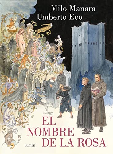 Umberto Eco: El nombre de la rosa. La novela gráfica (Hardcover, Lumen)