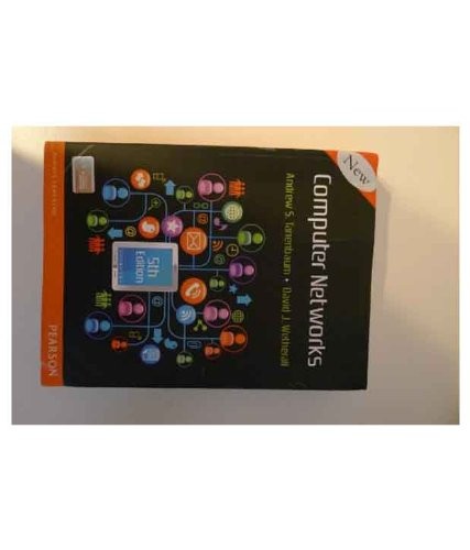 Andrew S. Tanenbaum: COMPUTER NETWORKS, 5TH EDITION (Paperback, 2013, PEARSON INDIA)