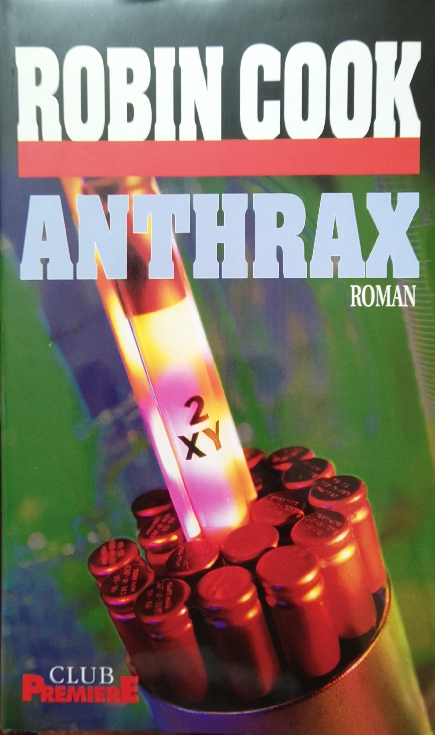 Robin Cook: Anthrax (Hardcover, german language)