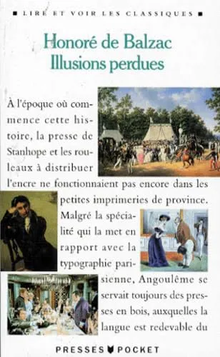 Honoré de Balzac: Illusions perdues (French language, Presses Pocket)