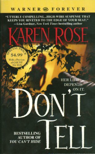 Karen Rose: Don't Tell (Paperback, Forever)