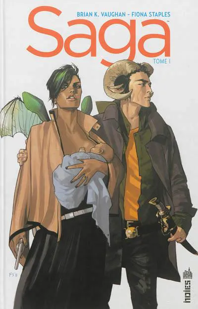 Brian K Vaughan, Fiona Staples: Saga (French language, 2013, Urban Comics)