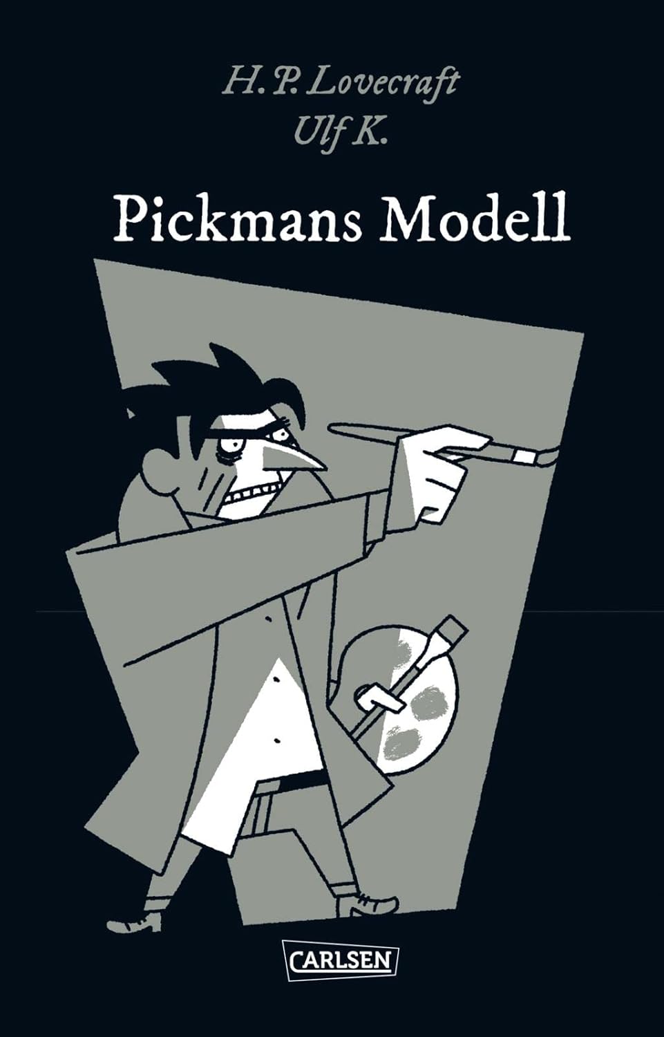 H.P. Lovecraft, Ulf K: Pickmans Modell (GraphicNovel, Deutsch language, 2022, Carlsen Comics)