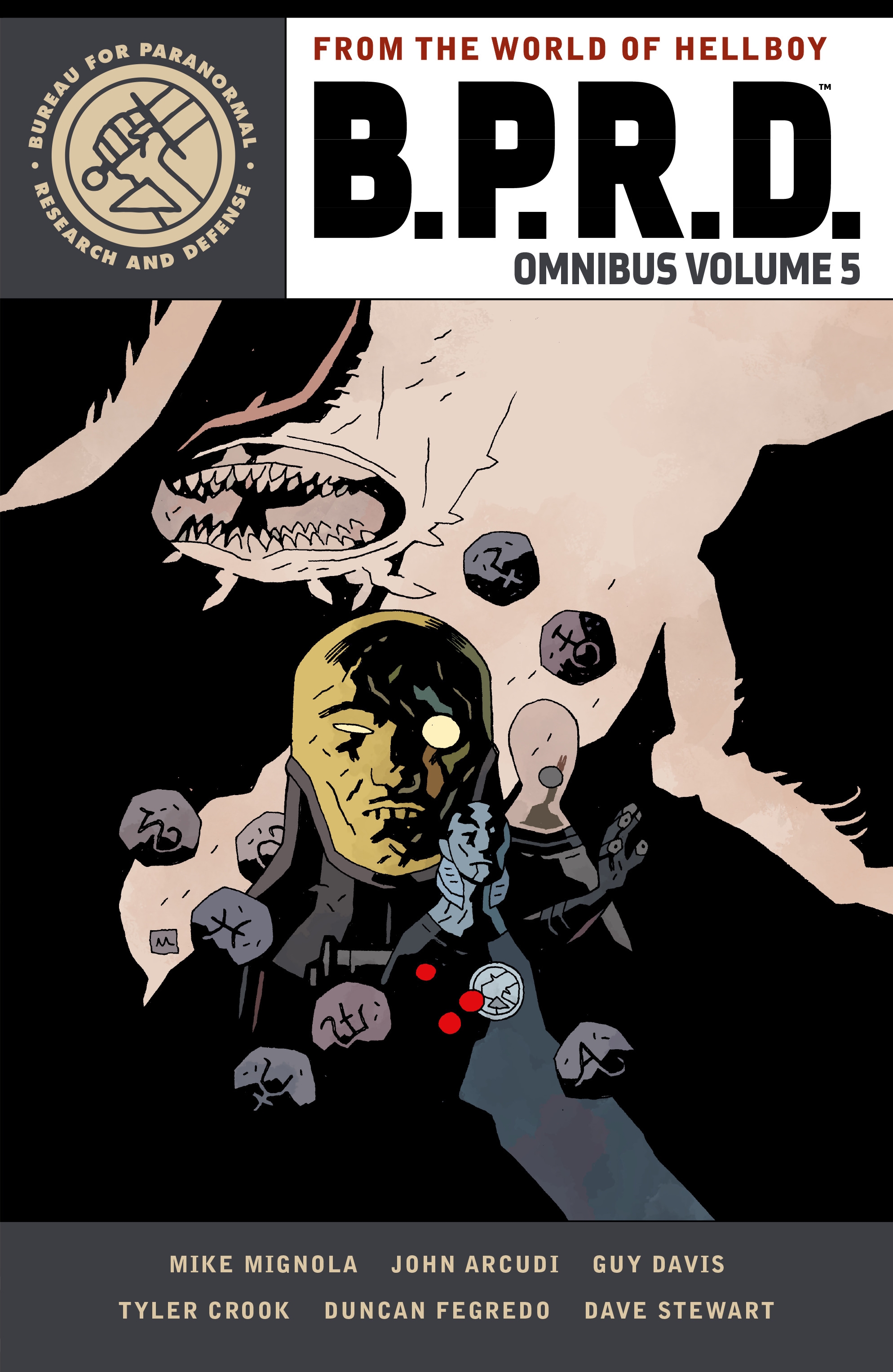Mike Mignola, Tyler Crook, Dave Stewart, Guy Davis, John Arcudi: B.P.R.D. Omnibus Volume 5 (GraphicNovel, 2023, Dark Horse Comics)