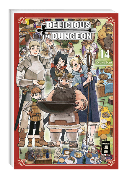 Ryoko Kui: Delicious in Dungeon 14 (Paperback, Deutsch language, Egmont)
