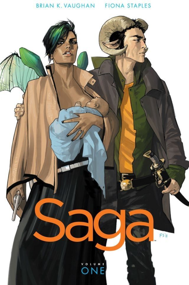 Brian K. Vaughan, Fiona Staples: Saga, Vol. 1 (Saga, #1) (2012, Image Comics)