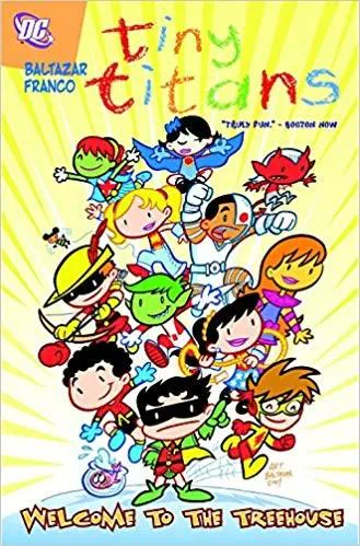 Art Baltazar: Tiny Titans Vol. 1: Welcome to the Treehouse (2009, DC Comics)