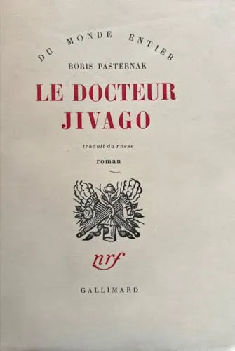 Boris Pasternak: Le Docteur Jivago (French language, 1958, Éditions Gallimard)