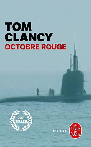 Tom Clancy: Octobre rouge (French language, 1989, Librairie générale française)