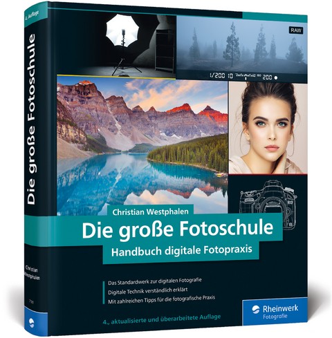 Das große Fotoschule (German language, 2019, Rheinwerk Fotografie)