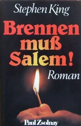 Stephen King: Brennen muss Salem! (German language, 1979)