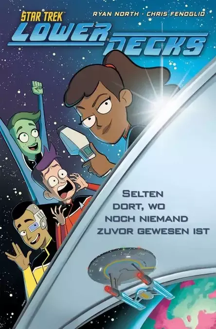 Chris Fenoglio, Ryan North: Star Trek: Lower Decks #1 (Paperback, Deutsch language, 2023, Cross Cult)