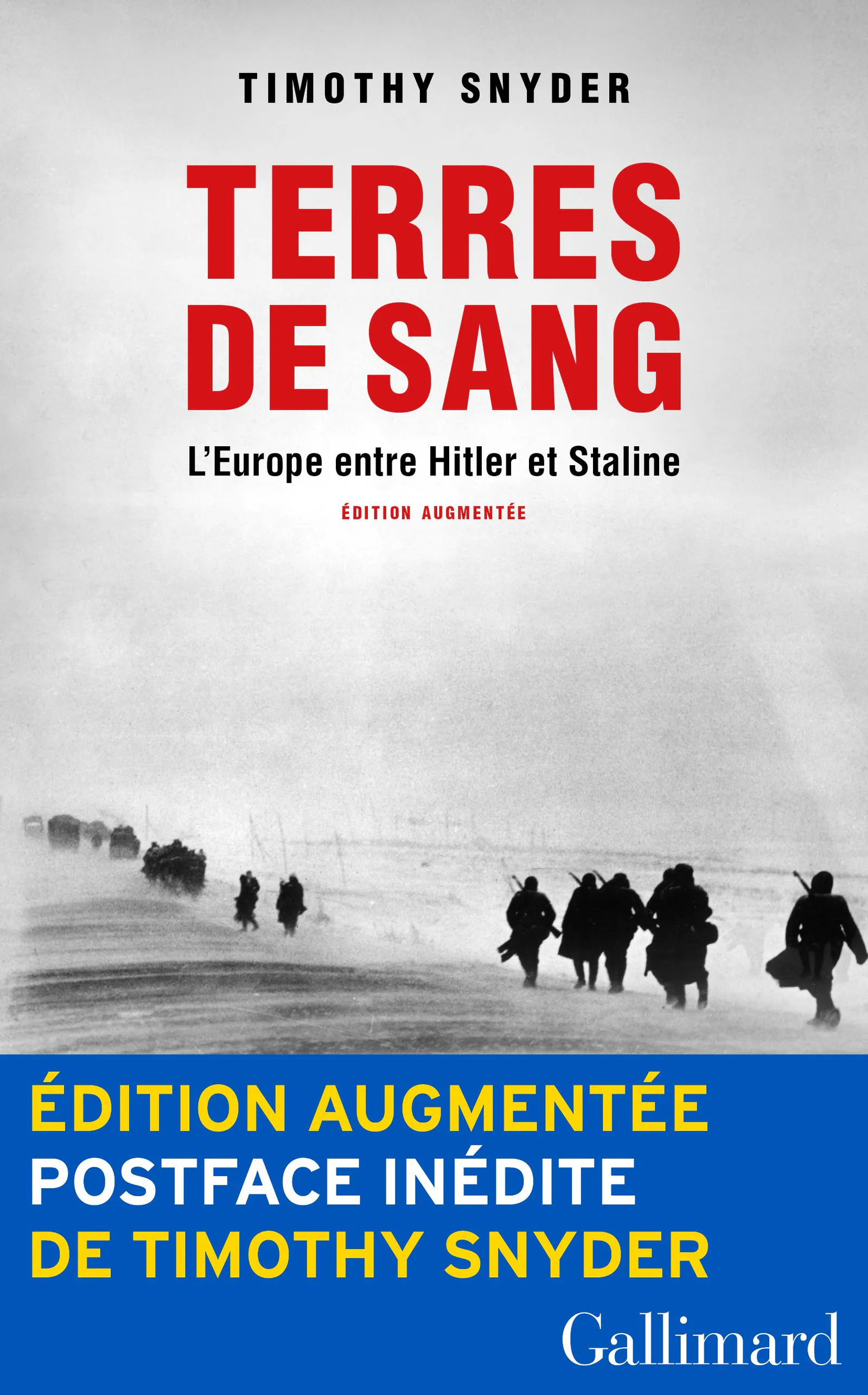 Timothy Snyder: Terres de sang (French language, 2022, Éditions Gallimard)