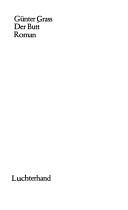 Günter Grass: Der Butt (German language, 1977, Luchterhand)